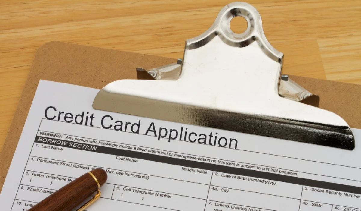 applying for a credit card